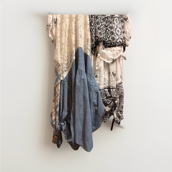 Bohemian Patchwork Dress - Picture 4 of 4